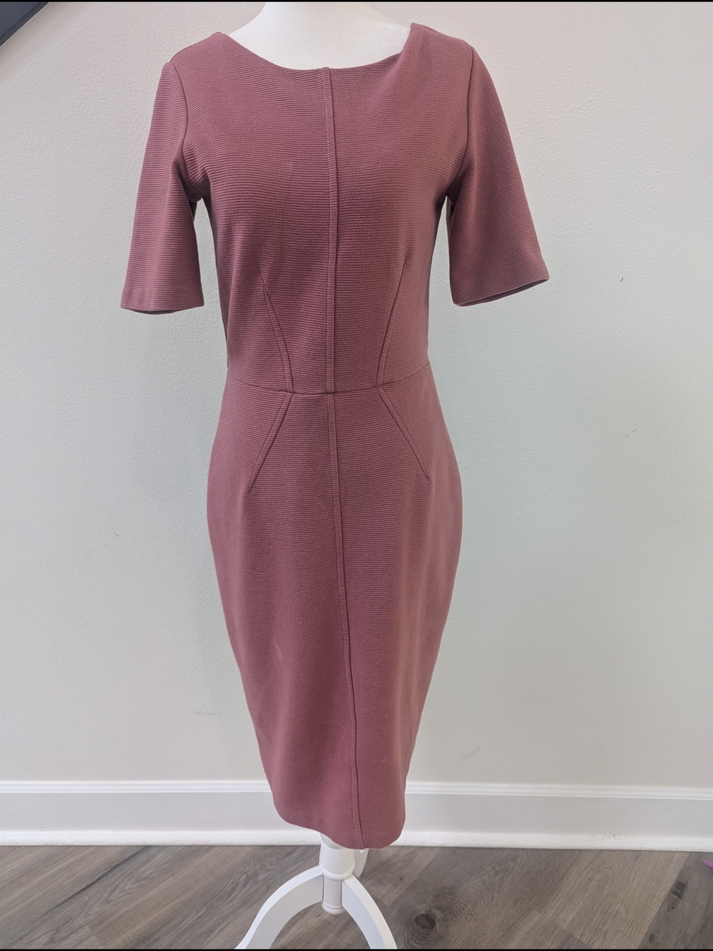 DownEast Mauve Midi Dress - Picture 3 of 4
